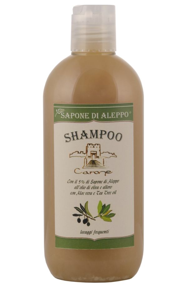 Shampoo “Sapone di Aleppo” lavaggi frequenti