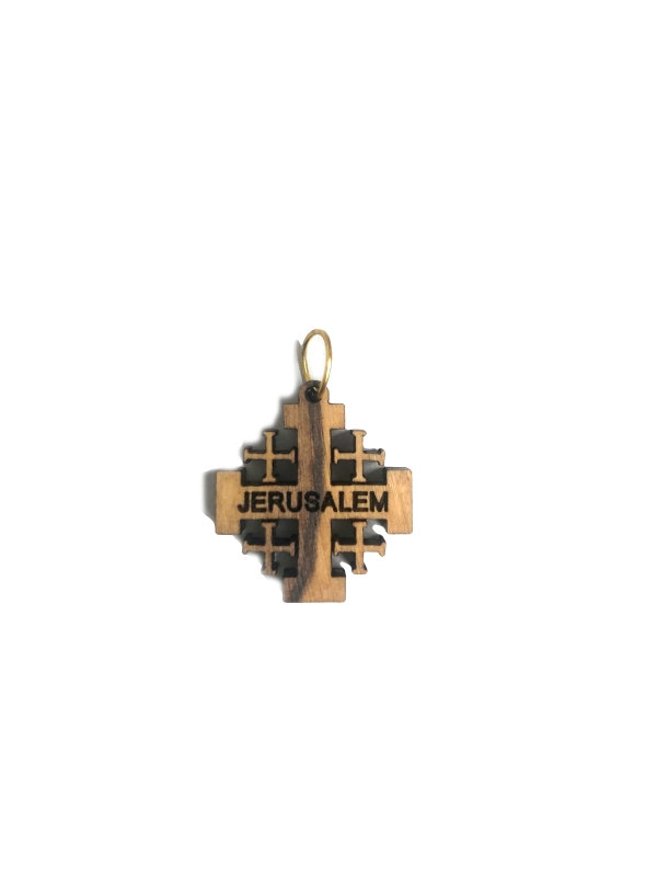 Ciondolo croce Holy Jerusalem