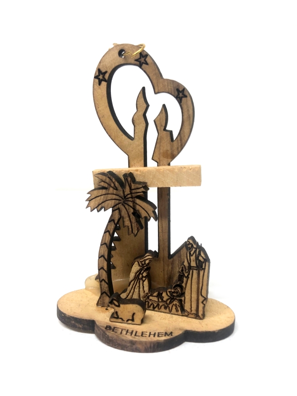 Presepe piccolo con sacra famiglia